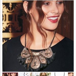 Stella & Dot Jewelry - Stella & Dot Constantine Feather Necklace Stella & Dot Jewelry - Stella & Dot Constantine Feather Necklace